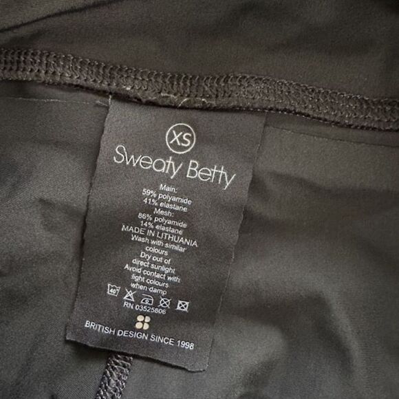 Sweaty Betty The Power Reflective Black Leggings XS - Picture 7 of 7